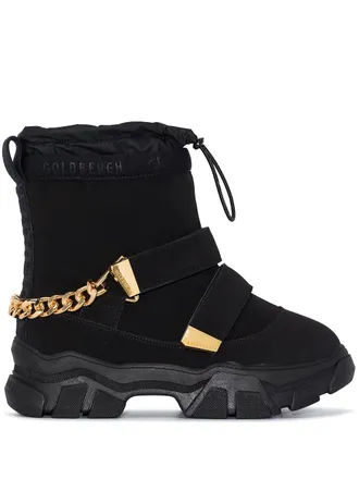 Goldbergh Posh snow boots - women - Fabric/Rubber/Fabric - 39 - Black