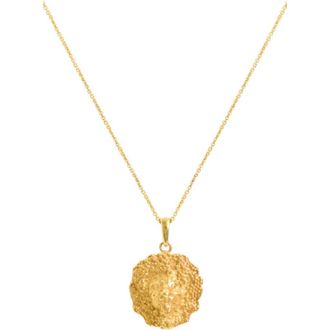Freya Rose Lion Necklace in Gold at Nordstrom, Size 19