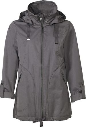Danwear Stijlvolle Glenda Jas met Hoog Comfort - Dames - Zomerjassen - Grijs - S - Katoen - Jassen