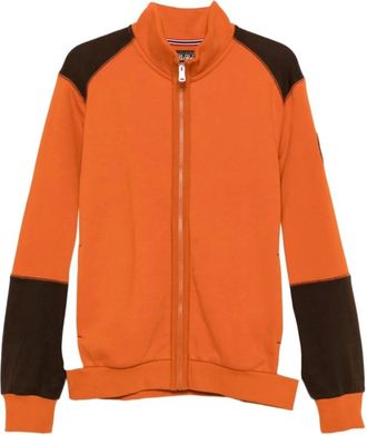 Napapijri Felpa con zip Archive - - Sweatshirts & Hoodies - Uomo - Arancione - L