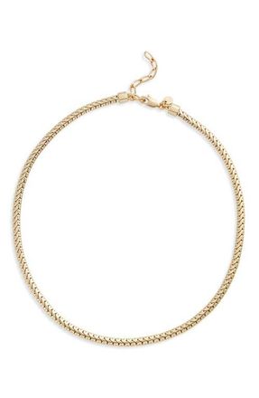 Nordstrom Serpentine Chain Necklace in Gold at Nordstrom