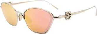 Loewe Gafas de sol Anagram Metal Cat-Eye - Accessories - Mujer - Rosa - ONE SIZE