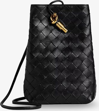 Bottega Veneta Pochette per smartphone Andiamo in pelle con motivo Intrecciato - BOTTEGA VENETA - gender_Woman