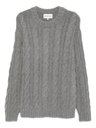 Eric Bompard Kabelgebreide trui - Grijs