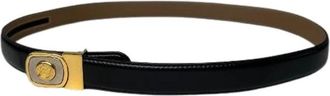 Celine Pre-owned Vintage Leren Riem - Dames - Vintage Accessoires - Zwart - ONE Size - Leer - Vintage