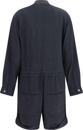 Isabel Marant Womens Jumpsuit Short Cotton-Blend Black Viscose Jumpsuits Dress