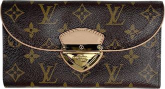 Louis Vuitton Brown Monogram Monogram Wallet (Tri-Fold) (Pre-Owned)