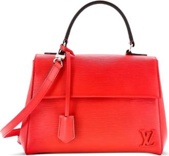 Louis Vuitton Cluny Top Handle Bag Epi Leather BB satchel - Rosso