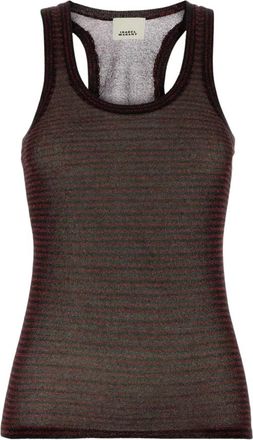 Isabel Marant Cevara Tank Top - Dames - Tops - Zwart - Maat: 2XS Polyamide