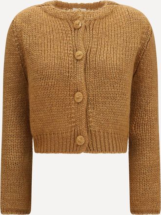 Forte_Forte FORTE_FORTE Cardigan a maglia grossa con bottoni Woman II