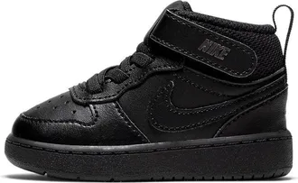 Nike (TD) Nike Court Borough Mid 2 Triple Black CD7784-001