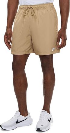 Nike Club Flow Shorts Mens Workout Parachute Beige/White : 2XL 6, Polyester