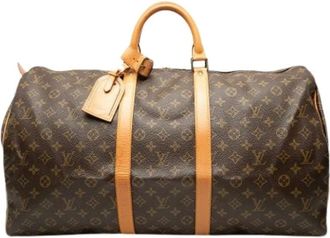 Louis Vuitton Pre-owned Keepall 55 - - Pre-owned - Donna - Marrone - ONE SIZE
