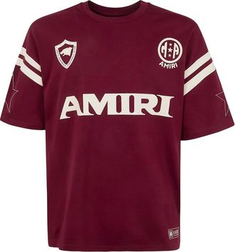 Amiri T-shirt con logo - Rosso