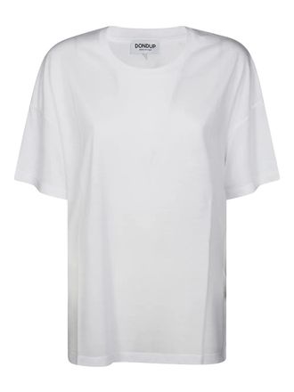 Dondup T-shirt met ronde hals - Wit