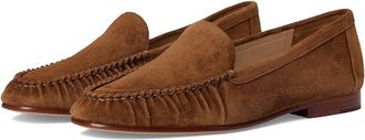 Veronica Beard Prilla Loafers/Moc Shoes Womens Dress Flat Shoes Chestnut : 7.5 M, Suede