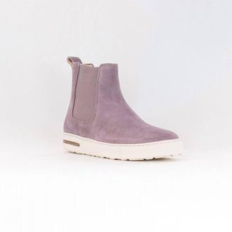 Birkenstock Womens Bend Chelsea Boots In Faded Purple