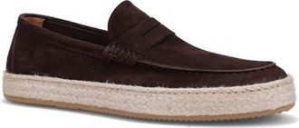 Ron White Dylan Penny Loafer Sneaker in Chocolate at Nordstrom, Size 12Us