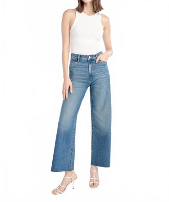 Favorite Daughter The Mischa Super High Rise Wide Leg Ankle Jeans In Rio