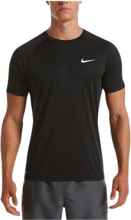 Nike T-Shirts - Heren - Sportshirts - Zwart - L - Fitness