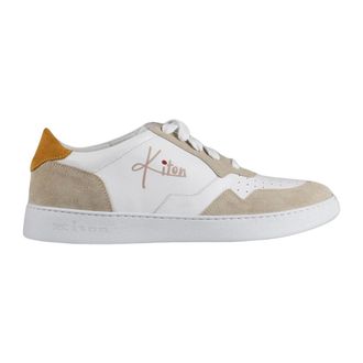 Kiton Sneakers, male, White, Size: 9 US Ussa069 Sneakers