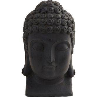 Nearly Natural Buddha Head in Black at Nordstrom