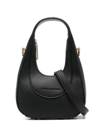 Chiara Ferragni grained-texture shoulder bag - women - Polyurethane - One Size - Black