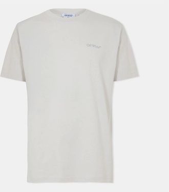 Off-white Mens Bookish Slim T - White - Size: 36