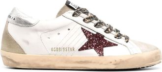 Golden Goose Super-Star low-top sneakers - women - Rubber/Bovine Leather/Sheepskin/Polyethylene Terephthalate (PET)/Cotton/Bovine Leather/Cotton