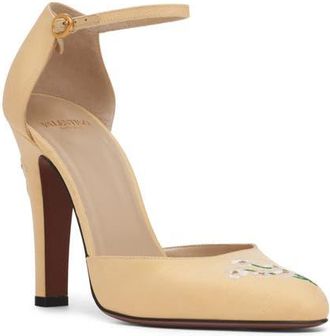 Valentino Garavani Hi Dolly Ankle Strap Pump in Clay at Nordstrom, Size 10.5Us