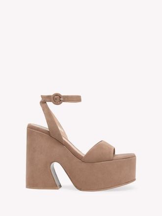 Gianvito Rossi Ziggy Sandals in Pink Suede at Nordstrom, Size 41.5