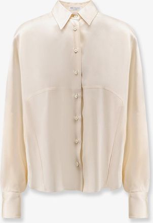 Brunello Cucinelli Camicia in seta - BRUNELLO CUCINELLI - gender_Woman