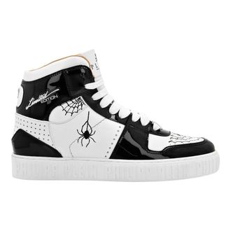Philipp Plein Dames, Schoenen, Zwart, Maat: 35 EU Leer