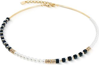 Coeur de Lion Precious Fusion Offset Necklace in Pearl at Nordstrom