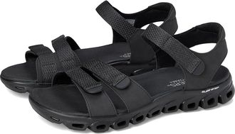 Skechers Glide-Step - Count On Me Womens Sandals Black/Black : 10 B - Medium