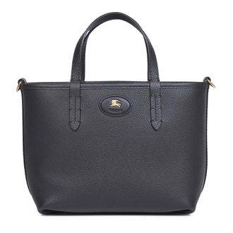 Burberry Handbags, female, Black, ONE SIZE, Mini Bloomsbury Reversible Check Tote