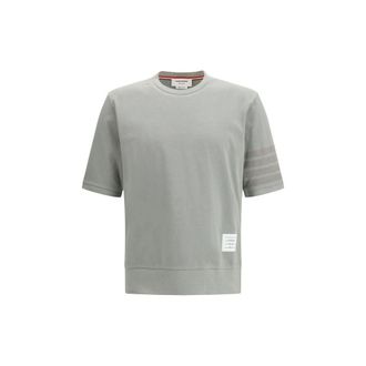 Thom Browne Gray Cotton Mens Sportswear