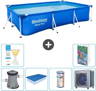 Bestway Piscina Bestway Steel Pro Rectangular - 300x201x66 Cm - 7-piezas S203