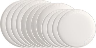 Villeroy & Boch Afina 12 Piece Dinnerware Set for 4 in White at Nordstrom
