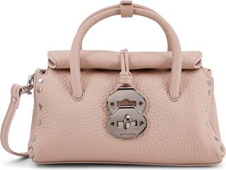 Zanellato Dotta Shoulder Bag In Hammered Leather