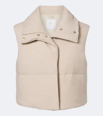 Eleventy Wool down vest
