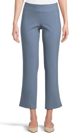 Krazy Larry Stretch Linen Wide Ankle Womens Casual Pants Indigo : 16 28, Cotton/Linen/Rayon