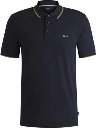 HUGO BOSS Polo Shirts - Heren - Polos - Blauw - S - Tops