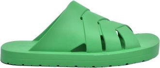 Bottega Veneta Schoenen, Heren, Groen, 43 EU, ciabatta