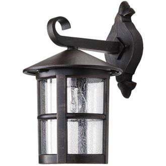 Lindby Lindby - L&aacute;mpara De Pared Exterior florentine En Transparente Aluminio