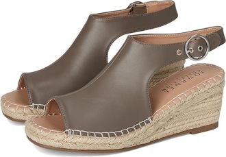 Journee Collection Crew Womens Wedge Shoes Taupe : 6.5 M, Faux Leather