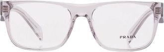 Prada Demo Rectangular Mens Sunglasses PR 22ZV 16Z1O1 55