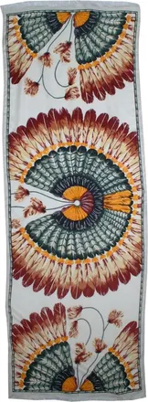Herm&egrave;s Brazil Cashmere & Silk Scarf (Authentic Pre-Loved)