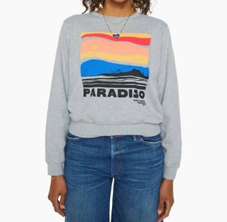 Mother Womens The Camper Sweatshirt In Paradiso