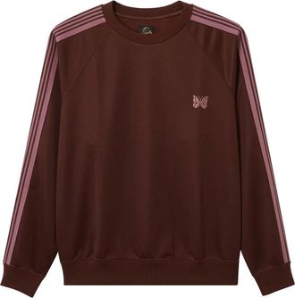 Needles Felpa con logo ricamato - Marrone